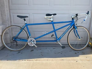 Santana Sovereign Tandem Bicycle Blue Pre-Owned Great Condition - Picture 1 of 9