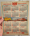 1967 Ship It On THe Frisco Store Calendar Trains Collectible