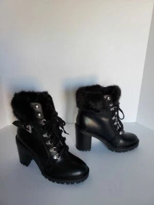 BOTINES MUJER ADIVINA PIEL DE GEISHA CON CORDONES TALLA 7 NUEVOS Foto 1 de 4