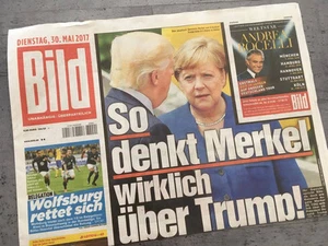 Bildzeitung vom 30.05.2017 * Geschenk zur Geburt * Geburtstag * Merkel Trump - Bild 1 von 1
