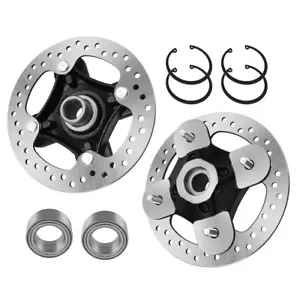 2 bujes de rueda delanteros/traseros pernos de cojinete de rotor para Polaris RZR XP 4 1000 2014-2023 - Imagen 1 de 15