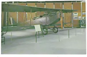 Vintage Airplanes Airlines Chrome Postcard Curtiss JN-4D Jenny Aircraft Trainer - Picture 1 of 2