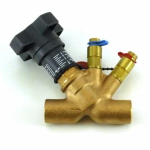 Circuit Balancing Valve | GRINNELL CB800 | 1/2" Solder (Sweat) Ends | 235PSI MWP - Picture 1 of 10