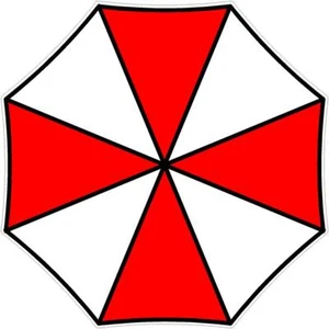 Calcomanía Resident Evil 4" Umbrella Corporation 4" - Imagen 1 de 1