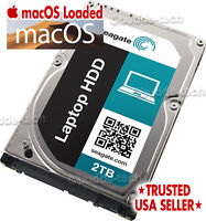 PRE-LOADED 500GB HARD MAC OS SIERRA 2.5” HDD for APPLE MACBOOK PRO & MAC MINI