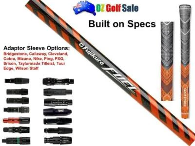 Fujikura Fuel 50 / 60/ 70 A/ R/ S/ X Shaft + Adaptor Tip + Grip - Built to Spec - image 1 of 4