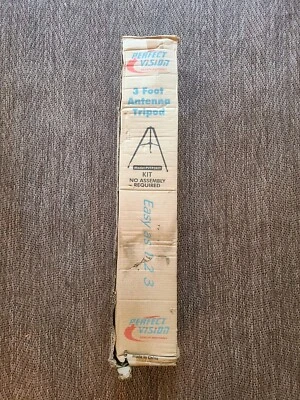 KIT TREPPIEDE ANTENNA VINTAGE PERFECT VISION 3', MODELLO: PVTP3KIT NUOVO CON DIFETTI  - Immagine 1 di 4