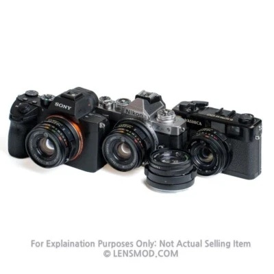 Yashica Electro 35 CC Yashinon 35mm F1.8 Modified Lens for Sony E, FE & Nikon Z - Image 1 of 4