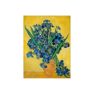 Stampa su Tela su Carta Poster o Quadro Vincent van Gogh Irises - Picture 1 of 2