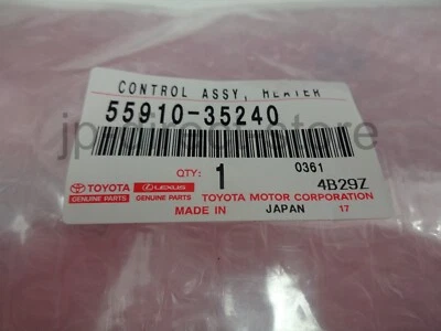 Panel de control de temperatura HVAC calentador aire acondicionado TACOMA 2001-2004 genuino Toyota OEM Foto 1 de 4