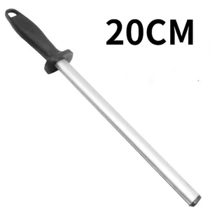 Wetzstahl Messer-schleifer Diamant Wetzstab Messerschärfer Schleifstab oval 20cm - Bild 1 von 12