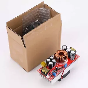1800W 40A DC-DC-Boost-Wandler 10-60V auf 12-90V Step Up Stromversorgungsmodul DE - Bild 1 von 5