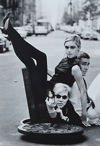 Burt Glinn - Magnum - Andy Warhol, Edie Sedgwick & Chuck Wein in New York, 1965