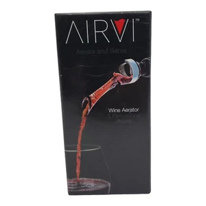 AirVi Wine Aerator & Professional Pourer Premium Wine Decanter Pouring Accessory - Picture 1 of 5