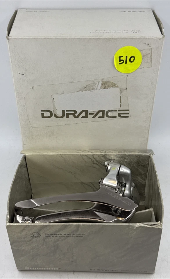 Vintage Shimano Dura Ace 25th Anniversary FD-7700 Front Derailleur Braze On 25