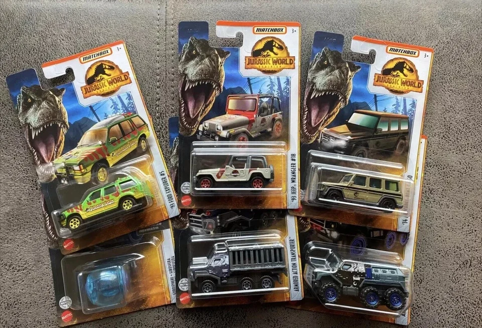 Mattel - Vehículos de juguete Matchbox - Jurassic World Dominion tú eliges Foto 1 de 1