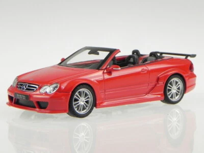 Mercedes C209 CLK DTM AMG Convertible red diecast model car 3219 Kyosho 1/43 - Image 1 of 4