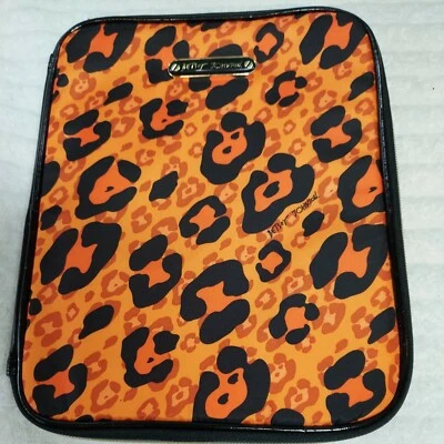 BETSEY JOHNSON Wild Animal iPad Tablet Notebook Computer Laptop Sleeve Case Bag - Image 1 of 4