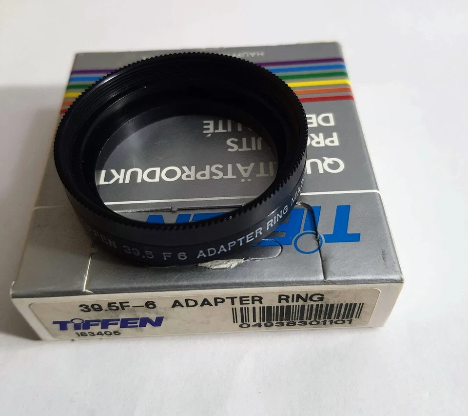 TIFFEN 39.5 to SERIES 6 Vi Lens Filter Adapter Retaining Ring 39.5-SER6 39.5mm-6 - Image 1 of 4