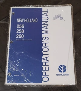 NUEVO HOLLAND MANUAL DEL OPERADOR/PROPIETARIO - RASTRILLO ROLABAR - MODELO 256 258 260 - Imagen 1 de 2