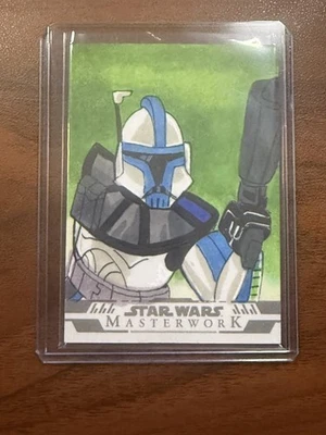 2024 Topps Star Wars Masterwork Clone  Sketch 1/1 - Image 1 of 2