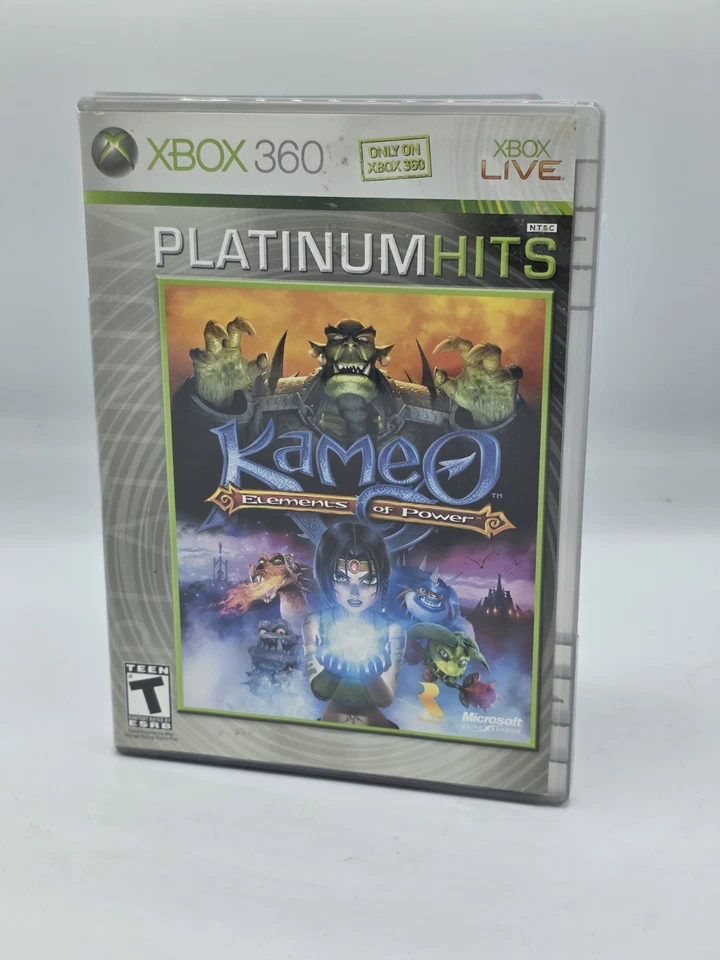 Kameo: Elements of Power (Microsoft Xbox 360, 2005) Platinum Hits CIB Tested - Image 1 of 4