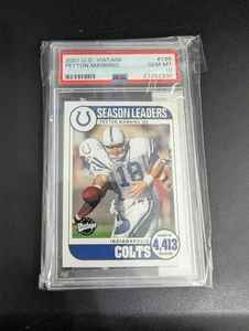Upper Deck Vintage 2001 - Peyton Manning #196 - Imagen 1 de 3