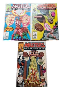 Masters of the Universe #1, 2 y 3 en estado bastante bueno+/casi nuevo Star Comics 1986) He-Man - Imagen 1 de 4
