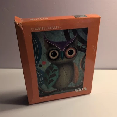 Charlie Zabarte Jigsaw Puzzle The Samba Tree Owl 500 Pieces 14" X 19" Crafting - Image 1 of 4