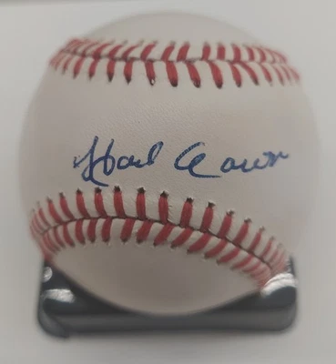 Hank Aaron Autograph ONL Baseball PSA DNA (Clean) - Image 1 of 2