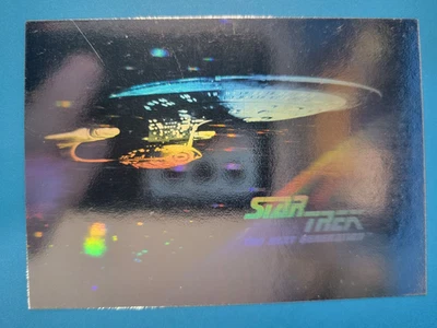 1991 Impel Star Trek Starship Enterprise Hologram #H2 Insert - Image 1 of 2