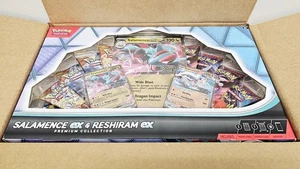 Estuche Colección Premium X1 Salamence Ex & Reshiram Ex 60 Paquetes en Total  - Imagen 1 de 5