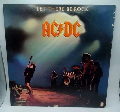 AC/DC LET THERE BE ROCK 12" LP VINYL RECORD ATCO 1977 NEAR MINT - Image 1 of 4