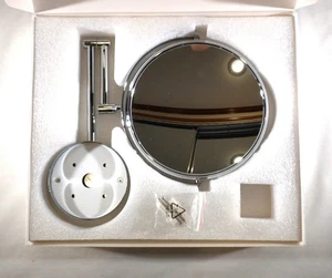 5-fach vergrößernder doppelseitiger Wandspiegel (7,5 Zoll D) NEU - Bild 1 von 4