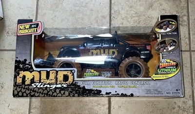 New Bright RC Jeep Wrangler Rubicon Mud Slinger Radio Control Brand - NEW BOXED! - Image 1 of 4