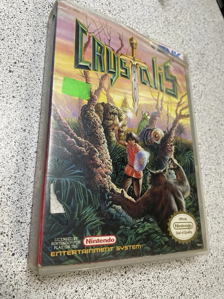 Crystalis (Nintendo Entertainment System, 1990) Rental Case  (case Only) - Image 1 of 4