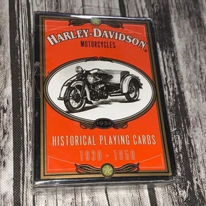 Vintage Harley-Davidson Spielkarten - Bild 1 von 2