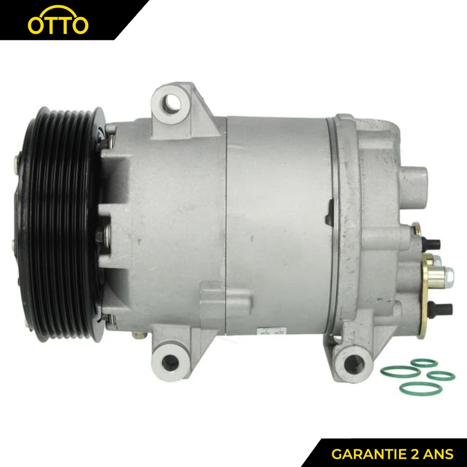 Compresseur de Climatisation pour RENAULT SCÉNIC II - 8200940233 8200053264 - Immagine 1 di 4