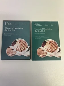 The Great Courses The Art of Negotiating the Best Deal Course Book and 4 DVD - Bild 1 von 6