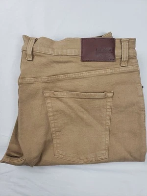 LLBean BeanFlex Jeans Size 42x30 Katahdin  Brown  NWT Premium LegendaryStylez. - Image 1 of 4