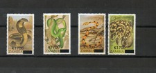 ZAMBIA,  2003, SNAKES O/P, 4v. MNH