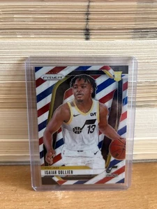 Isaiah Collier Rookie Card Red White & Blue Prizm 2024-25 Panini Prizm #227 - Picture 1 of 2