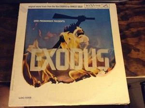 Exodus - Org Sound Track Album - LP Record Album Exc Cond LOC-1958 - Foto 1 di 1
