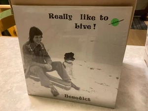 Benedict Really Like To Live! Vinyl LP 1978 Psych Folk PRIVATE PRESS CANADA! NEW - Picture 1 of 3