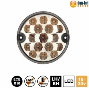 DBG Valueline 95mm LED Parada/Cola/Lámpara Indicadora - Transparente Izquierda Derecha Advertencia - Imagen 1 de 1