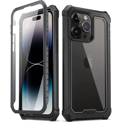 For iPhone 14 Pro Max 14 Plus 13 Pro Case Shockproof Cover w/ Screen Protector - Image 1 of 4