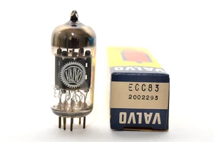 Valvo / Mullard Blackburn ECC83 Audio HiFi Preamp Tube, Code I63, O-Getter, NOS - Picture 1 of 5