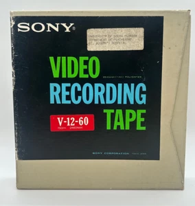 Cinta de grabación de video Sony V-11 SELLADA Japón 25 micras poliéster - Imagen 1 de 3