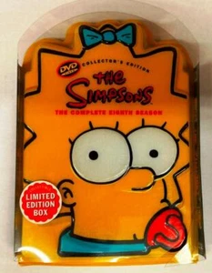 NEW The Simpsons Season 8 Limited edition collectors box 4 DVD Maggie Face - Picture 1 of 3