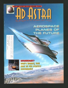 AD ASTRA Magazine March 1992 - National Space Society - Aerospace Planes - Picture 1 of 2